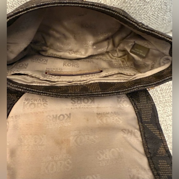 Michael Kors Brown Logo Crossbody - Picture 7 of 7